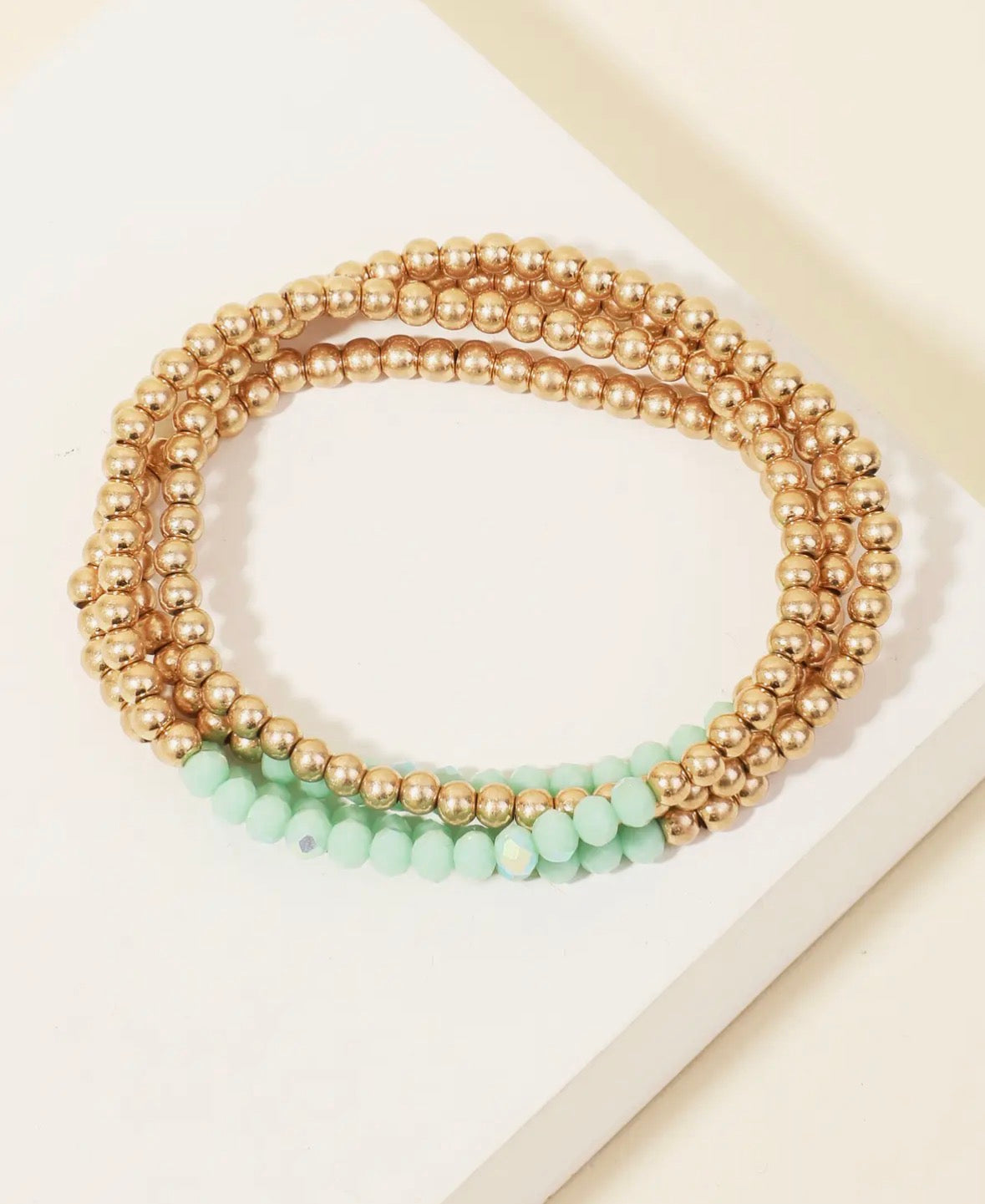 The Isla Beaded Stack
