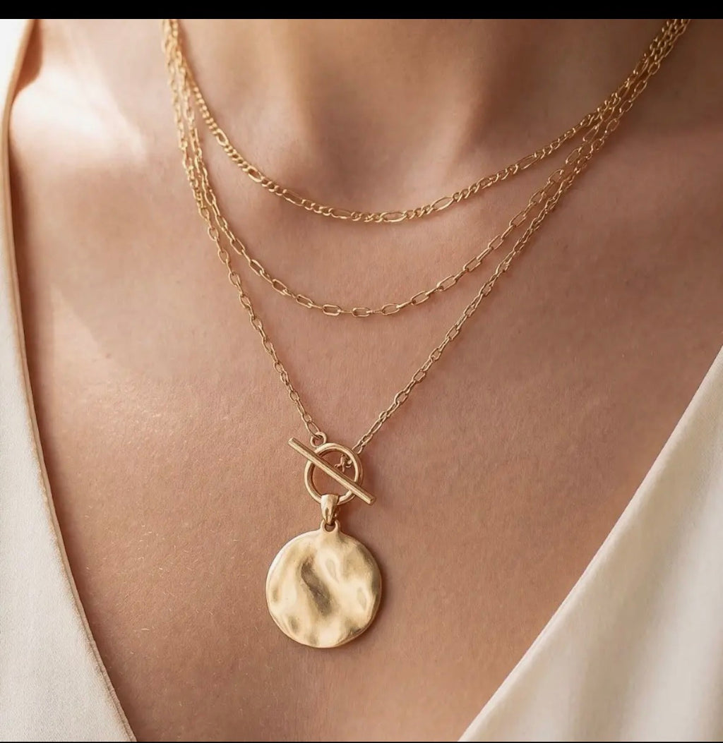 The Maren Disc Necklace