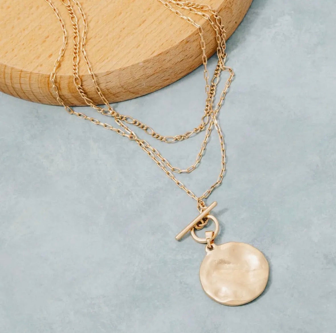The Maren Disc Necklace