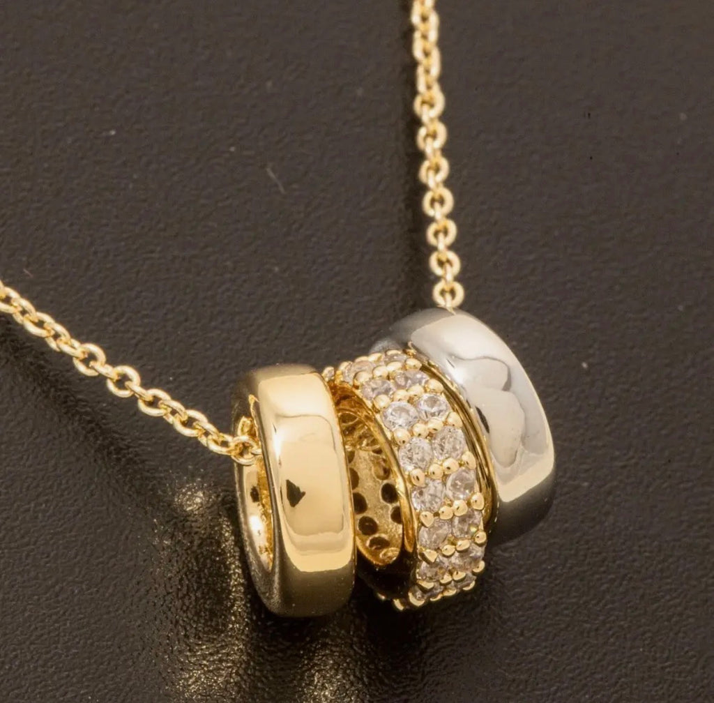The Vienna Luxe Trio Necklace